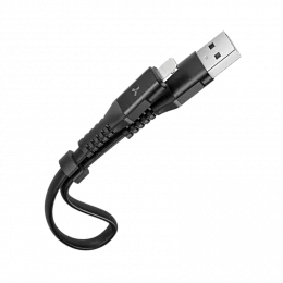 Кабель Accesstyle AL24-TF30 USB-Lighting 30 см Black