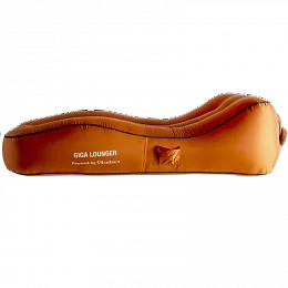 Надувной матрас-шезлонг Aerogogo GIGA CS1, оранжевый