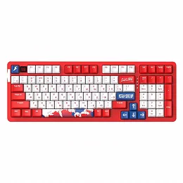 Беспроводная механическая клавиатура Dareu A98 Pro Sailing-Red