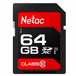Флеш-накопитель Netac P600 Standard SD 64GB
