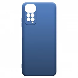 Чехол Borasco Microfiber Case для Xiaomi Redmi Note 11/ 11s, синий