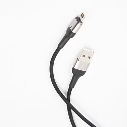 Дата-кабель Usams US-SJ326 U28 USB-Lightning 1 м, серый