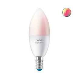 Умная лампочка WiZ Wi-Fi BLE, 40 Вт, RGB+CCT
