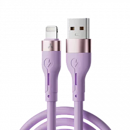 Кабель Accesstyle AL24-S100 USB-Lighting 1м Violet