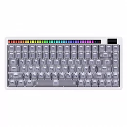 Беспроводная механическая клавиатура Dareu A84 Pro White