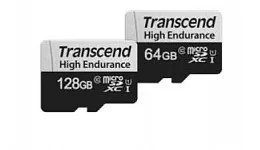 Карта памяти Transcend High Endurance microSDXC 64 ГБ
