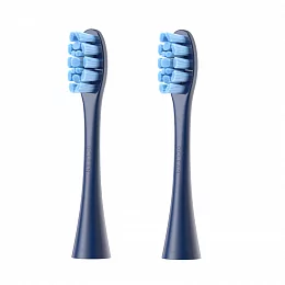 Комплект насадок для электрической зубной щетки Oclean X Pro 2шт, синий