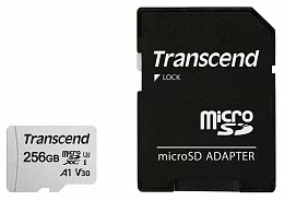 Карта памяти Transcend 300S microSDXC 256 ГБ (TS256GUSD300S-A)