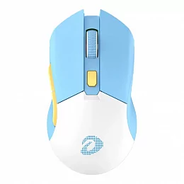 Мышь игровая беспроводная Dareu EM901X Blue-White