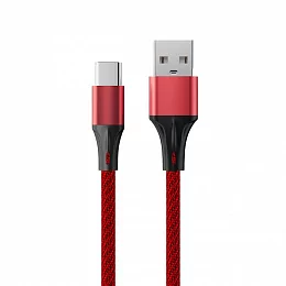 Кабель Accesstyle AC30-F200M USB 2м Red