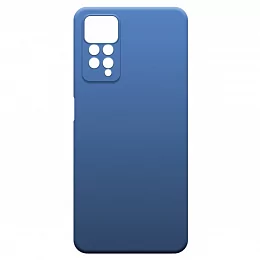 Чехол Borasco Microfiber Case для Xiaomi Redmi Note 11 Pro, синий