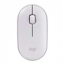 Беспроводная мышь Logitech Pebble M350, Off-White