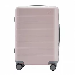 Чемодан NINETYGO Manhattan Frame Luggage  20", розовый