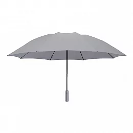 Зонт автоматический NINETYGO Oversized Portable Umbrella Automatic Version с подсветкой, серый
