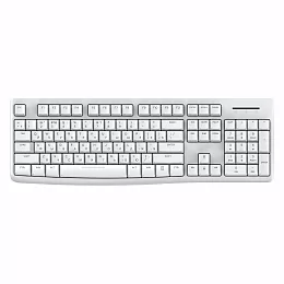 Проводная клавиатура Dareu LK185, белый