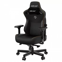 Игровое кресло AndaSeat Kaiser 3 размер L (120кг) ПВХ, чёрный