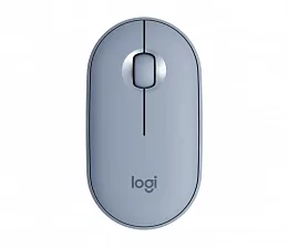 Беспроводная мышь Logitech Pebble M350, Blue Grey