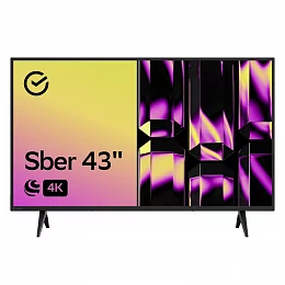 Телевизор Sber SDX-43U4010B 43"