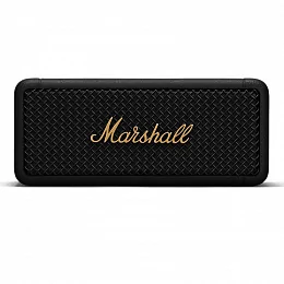 Портативная колонка MARSHALL Emberton Bluetooth 20 Вт, чёрный/латунь