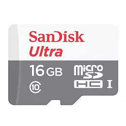 Карта памяти SanDisk Ultra Android microSDHC 16GB