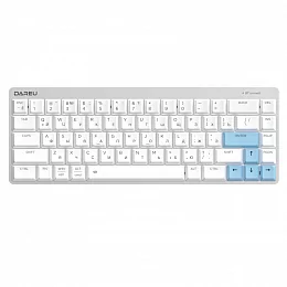 Беспроводная клавиатура Dareu EK868 White/Blue (Brown Switch)