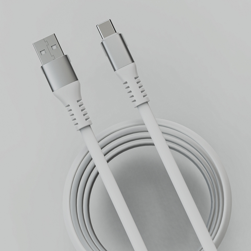 Кабель Accesstyle AC30-TF30 USB-Type C 30 см White