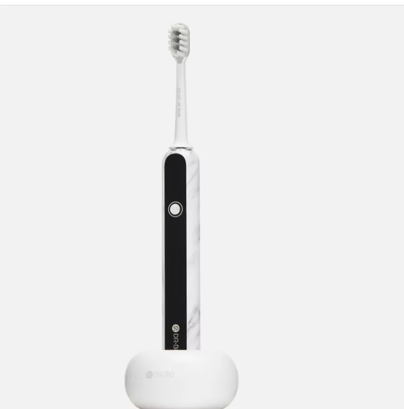 Электрическая зубная щетка DR.BEI Sonic Electric Toothbrush S7, мраморно-белая 2