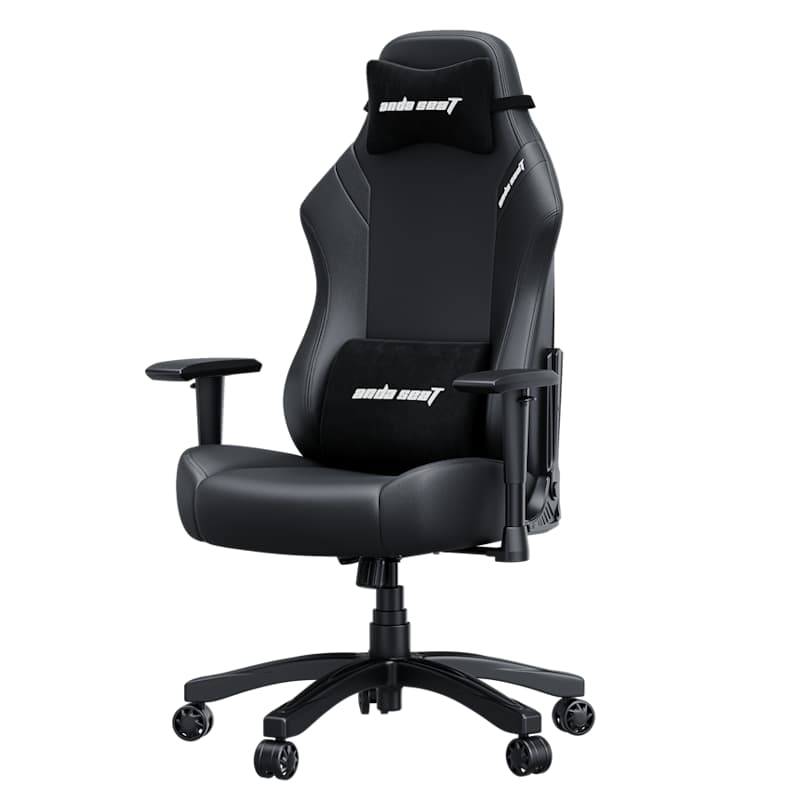 Игровое кресло AndaSeat Luna размер L (110кг) чёрный (AD18-44-B-PV)