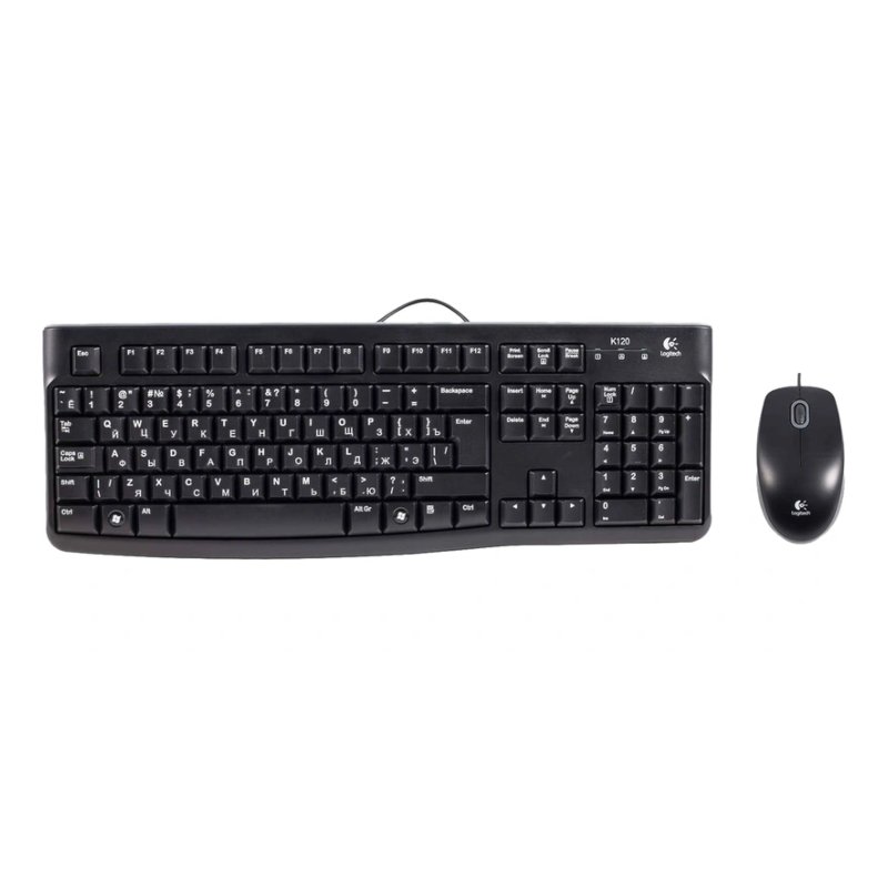 

Комплект клавиатура + мышь Logitech MK120 Desktop