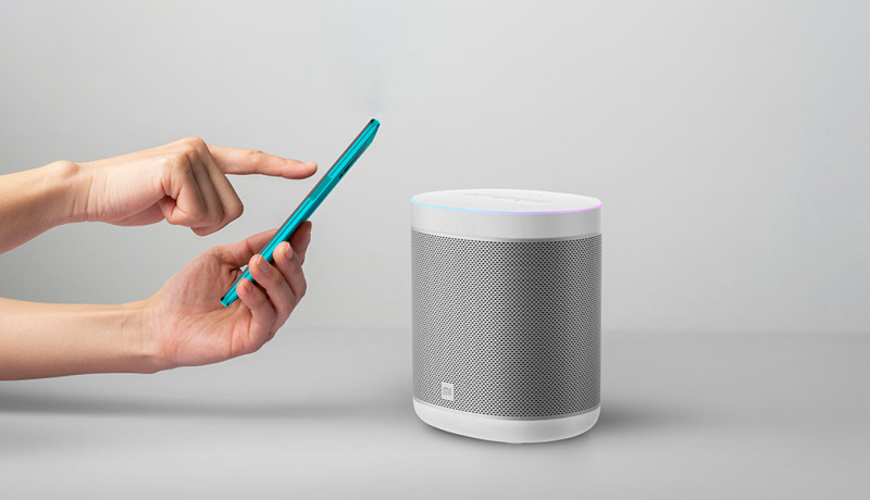 Умная колонка Xiaomi Mi Smart Speaker L09G купить в Москве по выгодным ...
