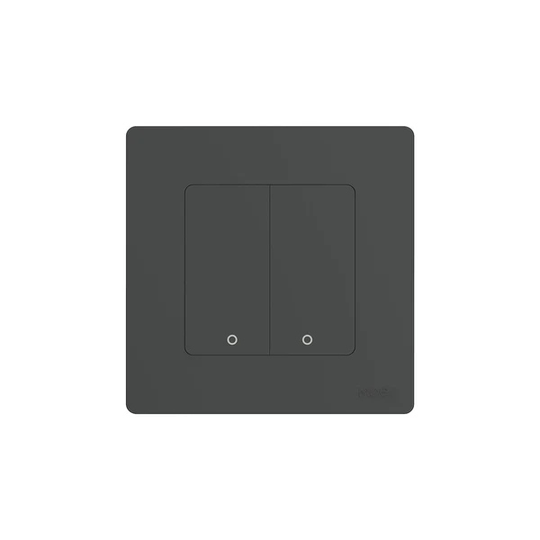 Moes Умный выключатель Moes ZigBee Smart Switch Double SR-ZS Grey