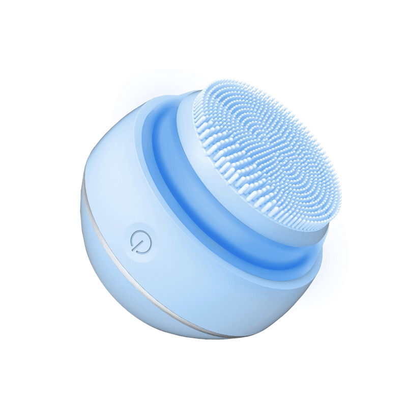 Массажер для ультразвуковой чистки лица FitTop L-Sonic, голубой - фото 1