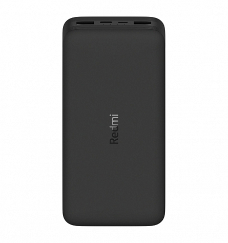Внешний аккумулятор 20000 mAh Xiaomi Redmi 18W Fast Charge Power Bank Black - фото 1