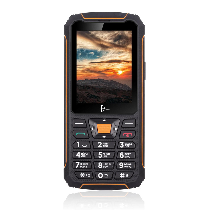 

Мобильный телефон F+ R280 Black/Orange