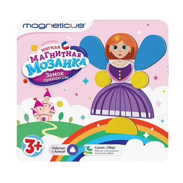 

Мягкая магнитная мозаика MAGNETICUS Замок Принцессы