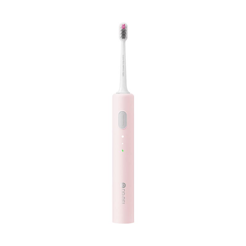 Электрическая зубная щетка DR.BEI Sonic Electric Toothbrush С1, розовая