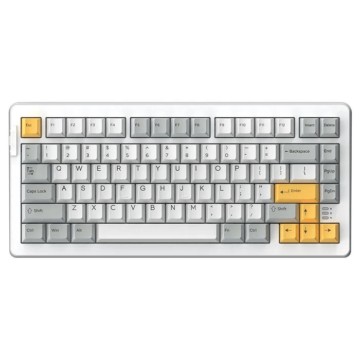 Проводная клавиатура Dareu A81 White-Yellow