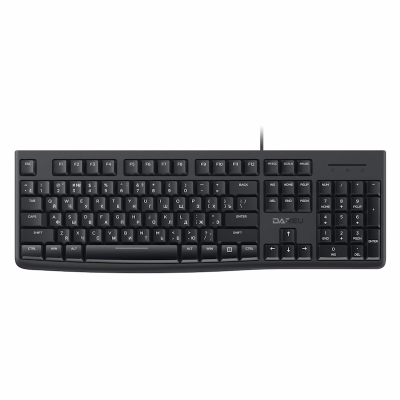 Dareu Проводная мембранная клавиатура Dareu LK185 Black
