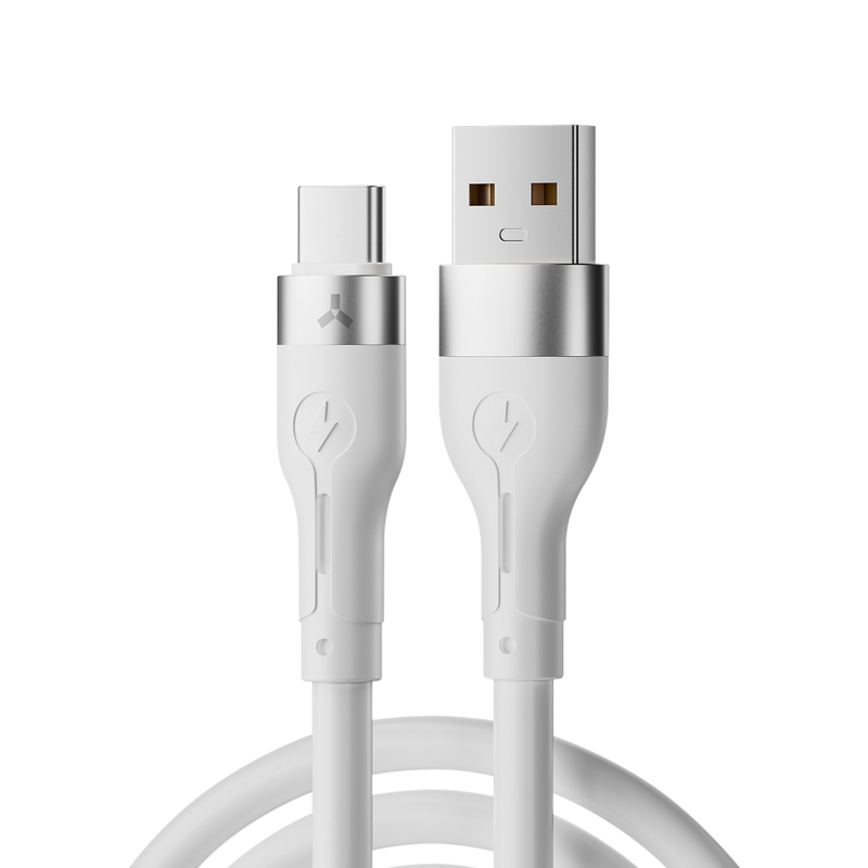 

Кабель Accesstyle AC30-S100 USB-Type C 1м White