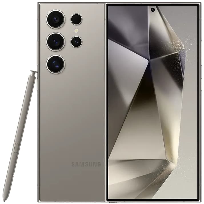 Смартфон Samsung Galaxy S24 Ultra 5G 12/256 GB серый титан Смартфон Samsung Galaxy S24 Ultra 5G 12/256 GB серый титан - фото 1