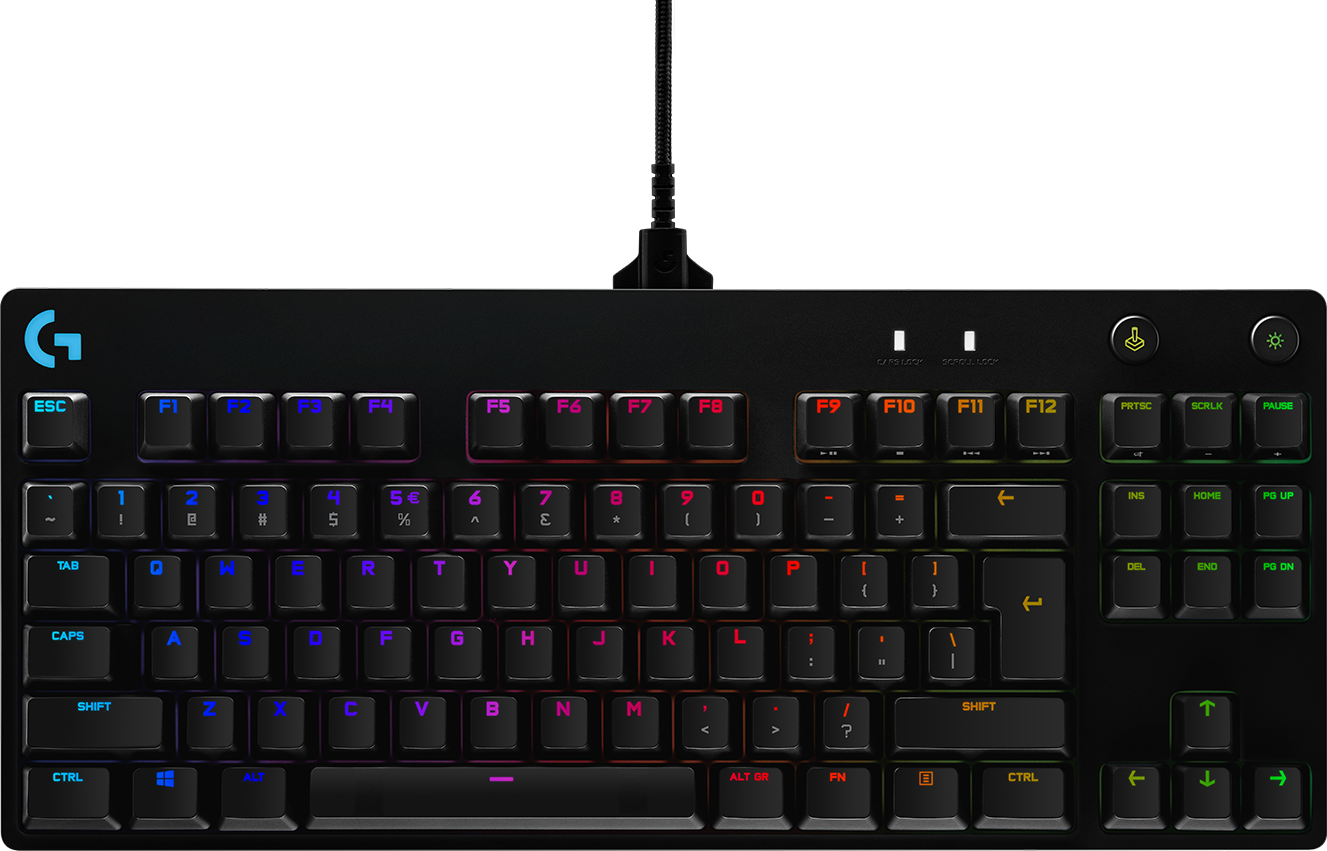 Клавиатура игровая Logitech G PRO Mechanical Gaming Keyboard купить в  Москве по выгодным ценам в интернет-магазине Всёсмарт