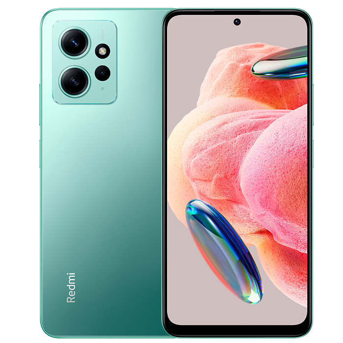 

Смартфон Xiaomi Redmi Note 12 4/128 GB Mint Green
