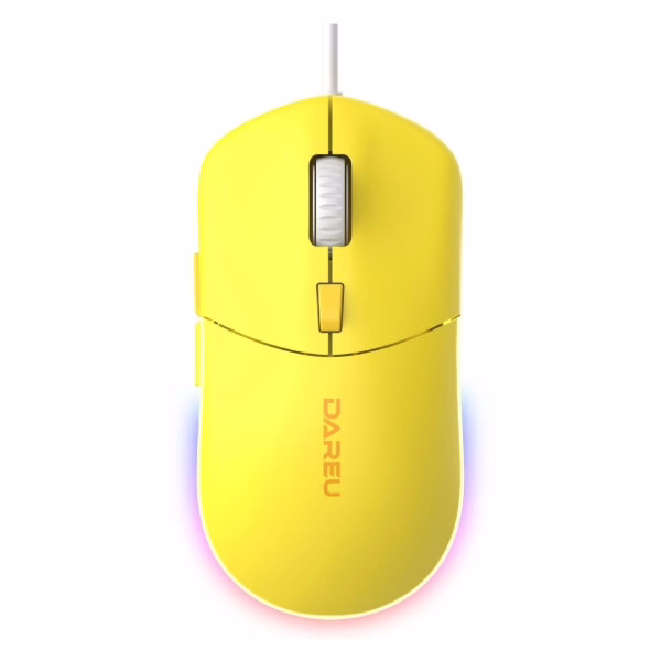 Проводная мышь Dareu LM121 Yellow