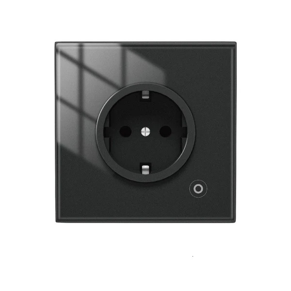 Moes Умная встраиваемая розетка Moes Zigbee Smart Wall Socket Black