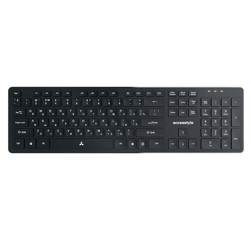 Беспроводная клавиатура Accesstyle K201-ORE Dark Gray