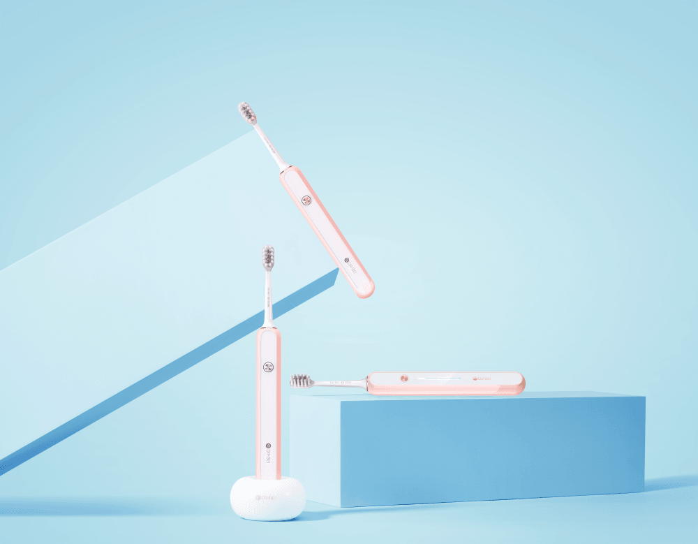 

Электрическая зубная щетка DR.BEI Sonic Electric Toothbrush S7, розовая