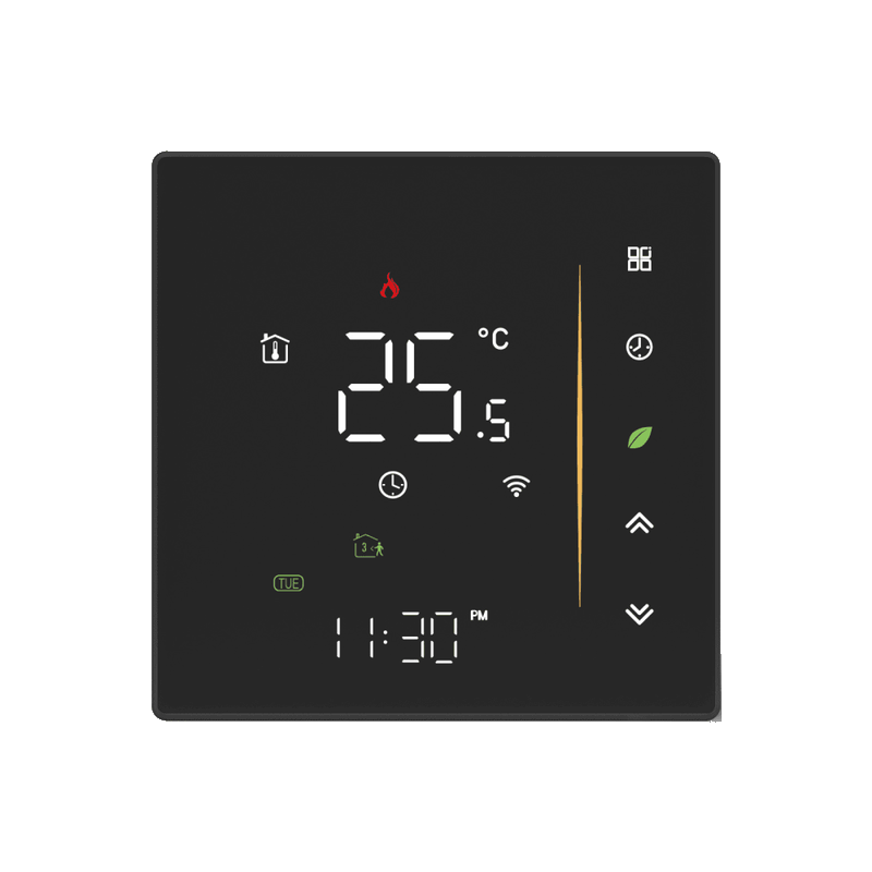 

Термостат Moes Smart Thermostat ZHT-006-GB-BK-MS Zigbee, чёрный