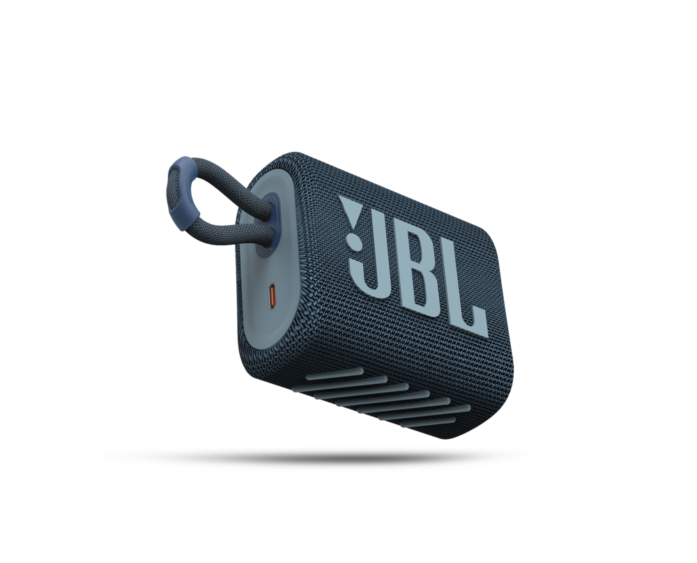 Портативная колонка JBL GO 3, синяя купить в Москве по выгодным ценам в  интернет-магазине Всёсмарт