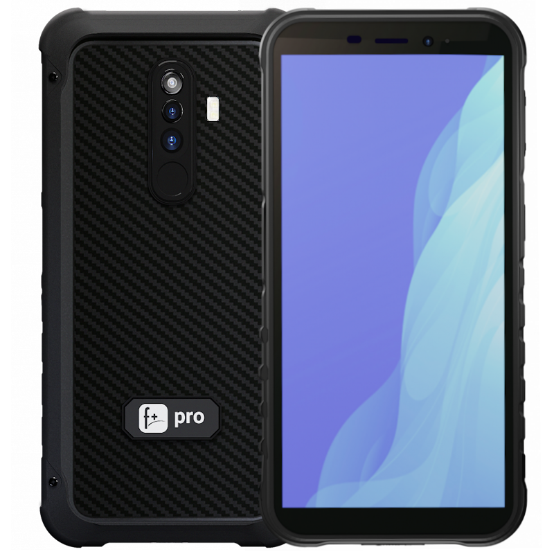 Смартфон Fplus Pro R570E ОС Аврора 4/64 GB Black Смартфон Fplus Pro R570E ОС Аврора 4/64 GB Black - фото 1