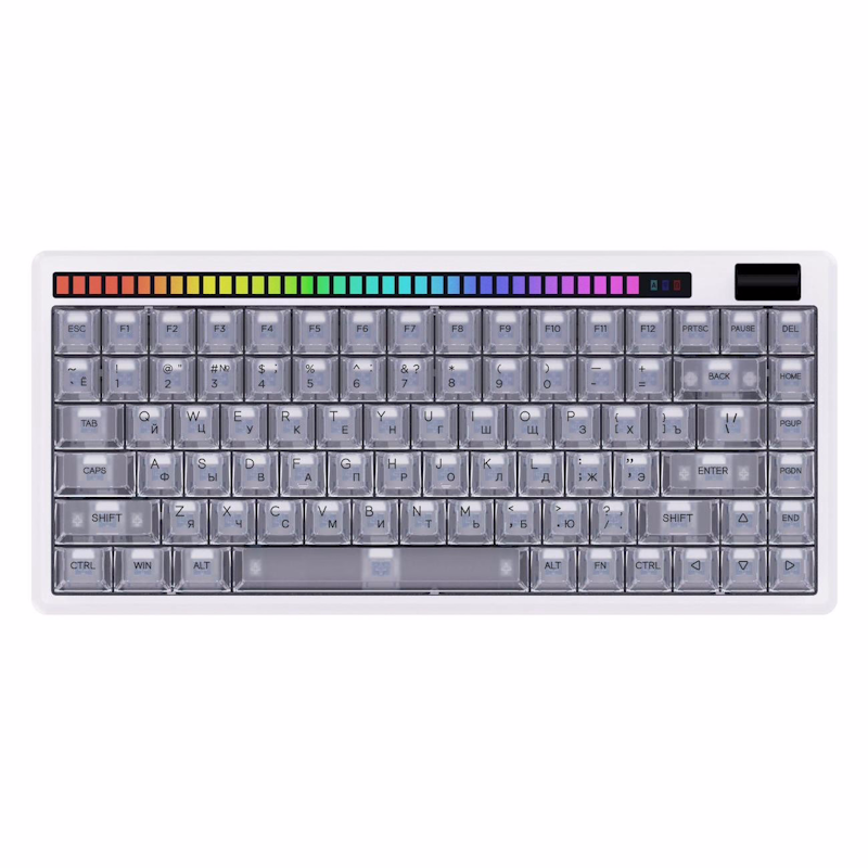 Беспроводная механическая клавиатура Dareu A84 Pro White